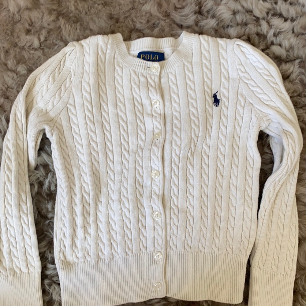 Ralph Lauren Cable Knit Cardigan for Girl